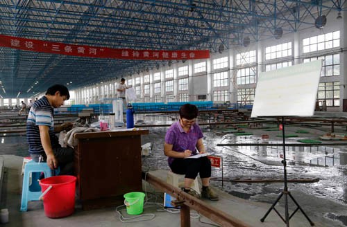 乐鱼·网页版「中国」官方网站水泵承担“模型黄河”主供水泵重任