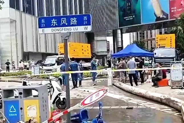 乐鱼·网页版「中国」官方网站泵业排涝突击队在排涝现场